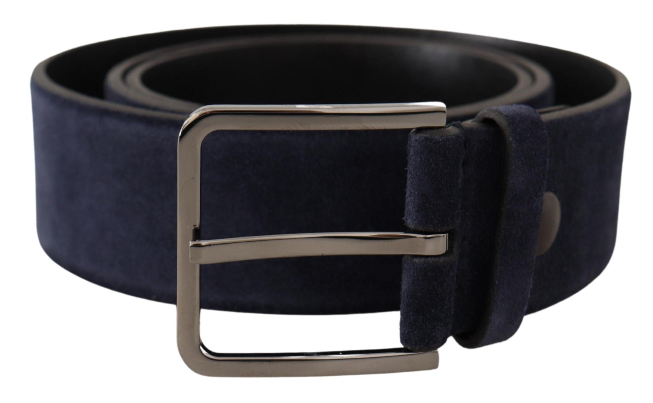 Dolce & Gabbana Navy Elegance Velvet Leather Belt - Luksuslaukut ja asusteet Dolce & Gabbana - Tutustu YVES JAVANNI® 