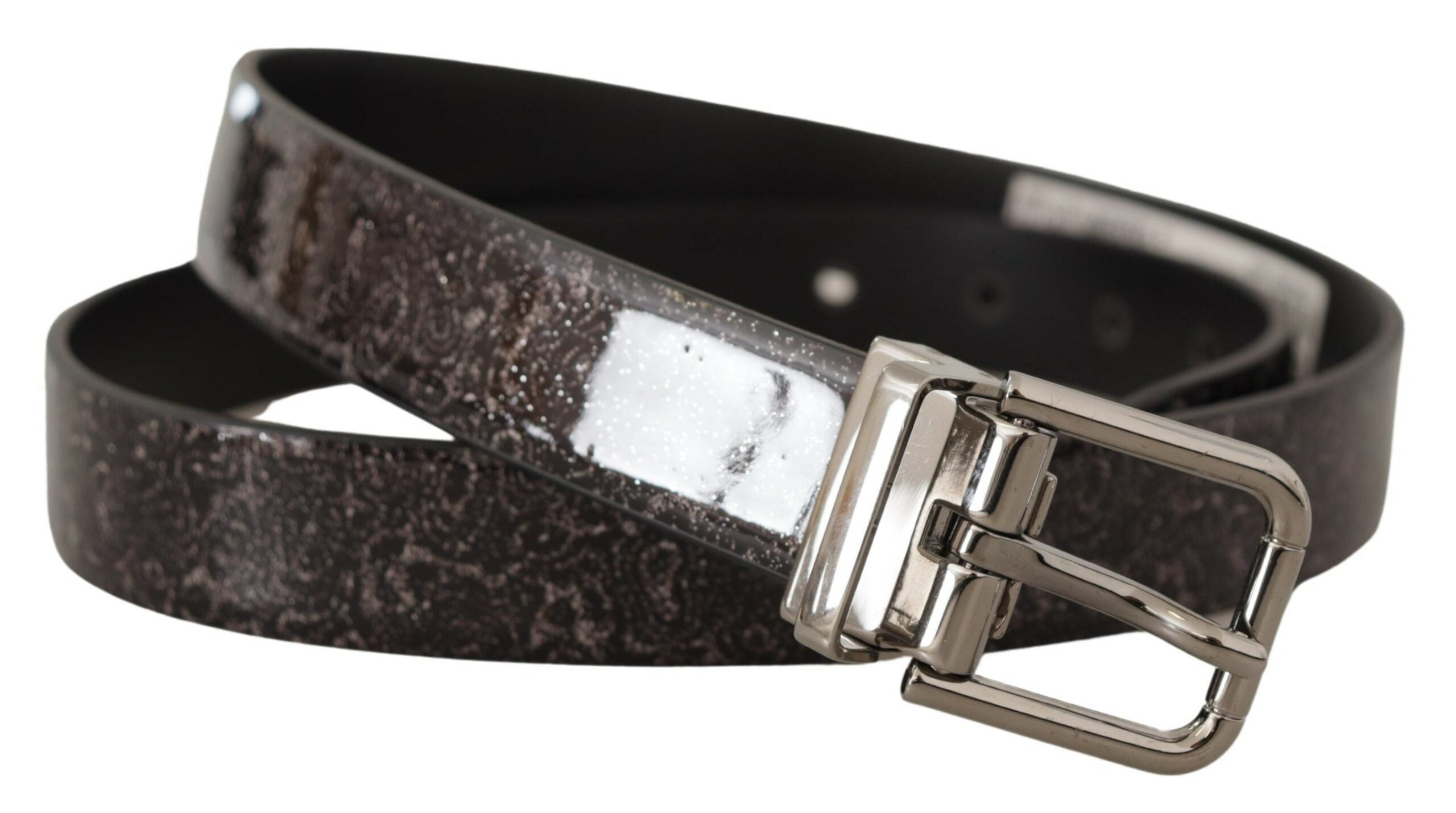 Dolce & Gabbana Sleek Grosgrain Leather Belt with Metal Buckle - Luksusmuotia Dolce & Gabbana - Tutustu YVES JAVANNI® 