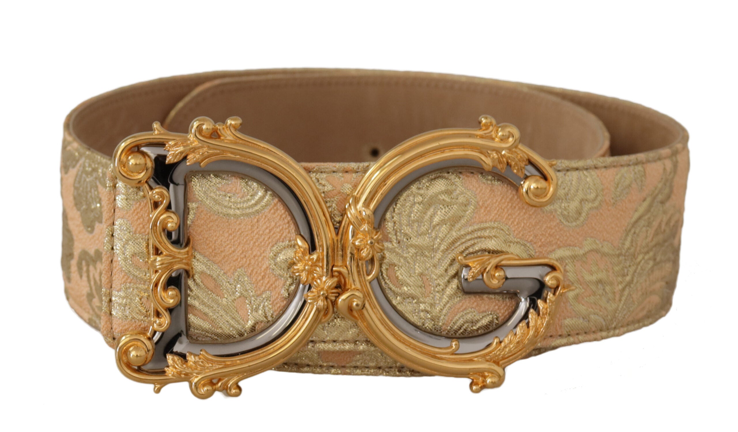 Dolce & Gabbana Elegant Leather Belt with Logo Buckle - Luksusmuotia Dolce & Gabbana - Tutustu YVES JAVANNI® 