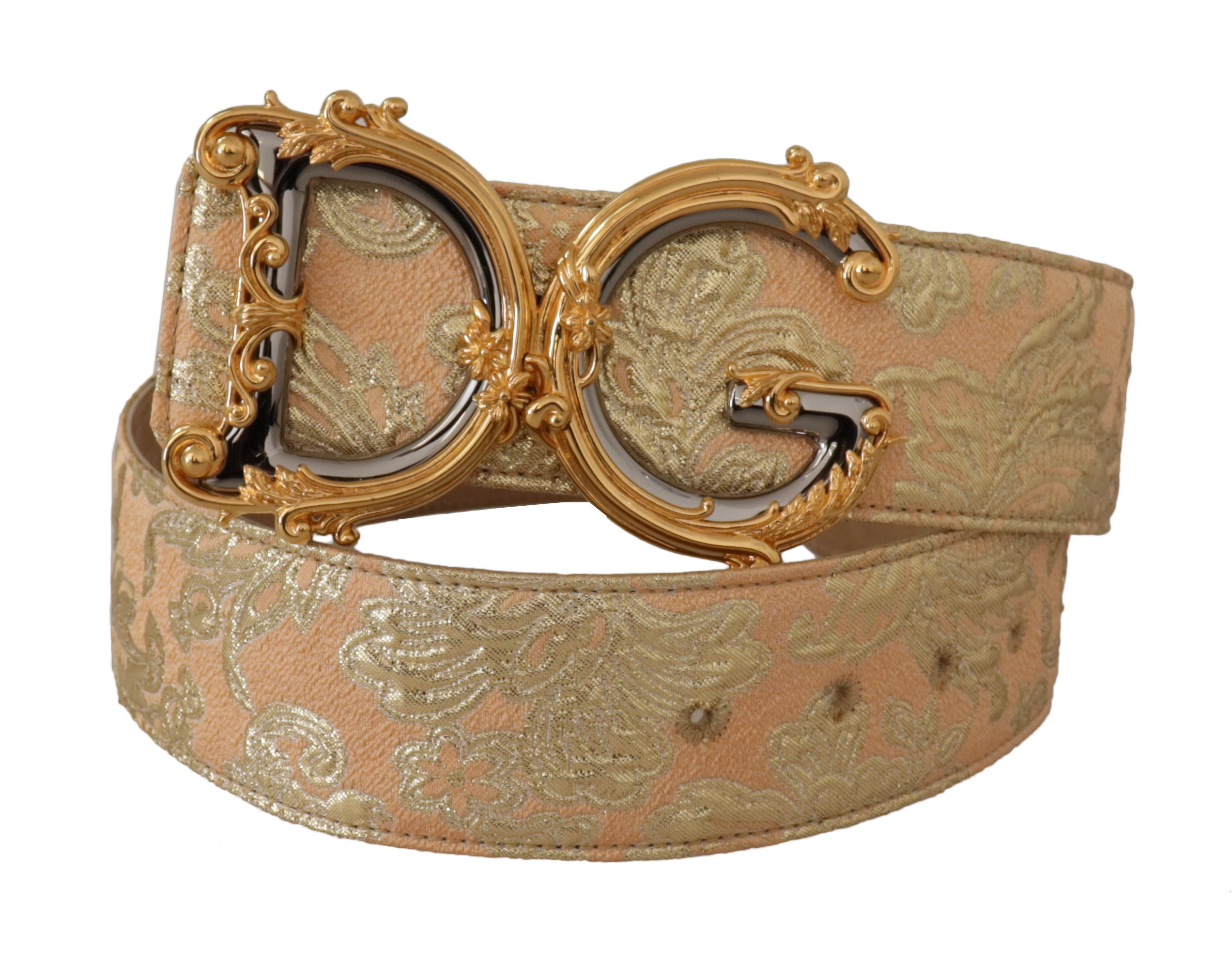 Dolce & Gabbana Elegant Leather Belt with Logo Buckle - Luksusmuotia Dolce & Gabbana - Tutustu YVES JAVANNI® 