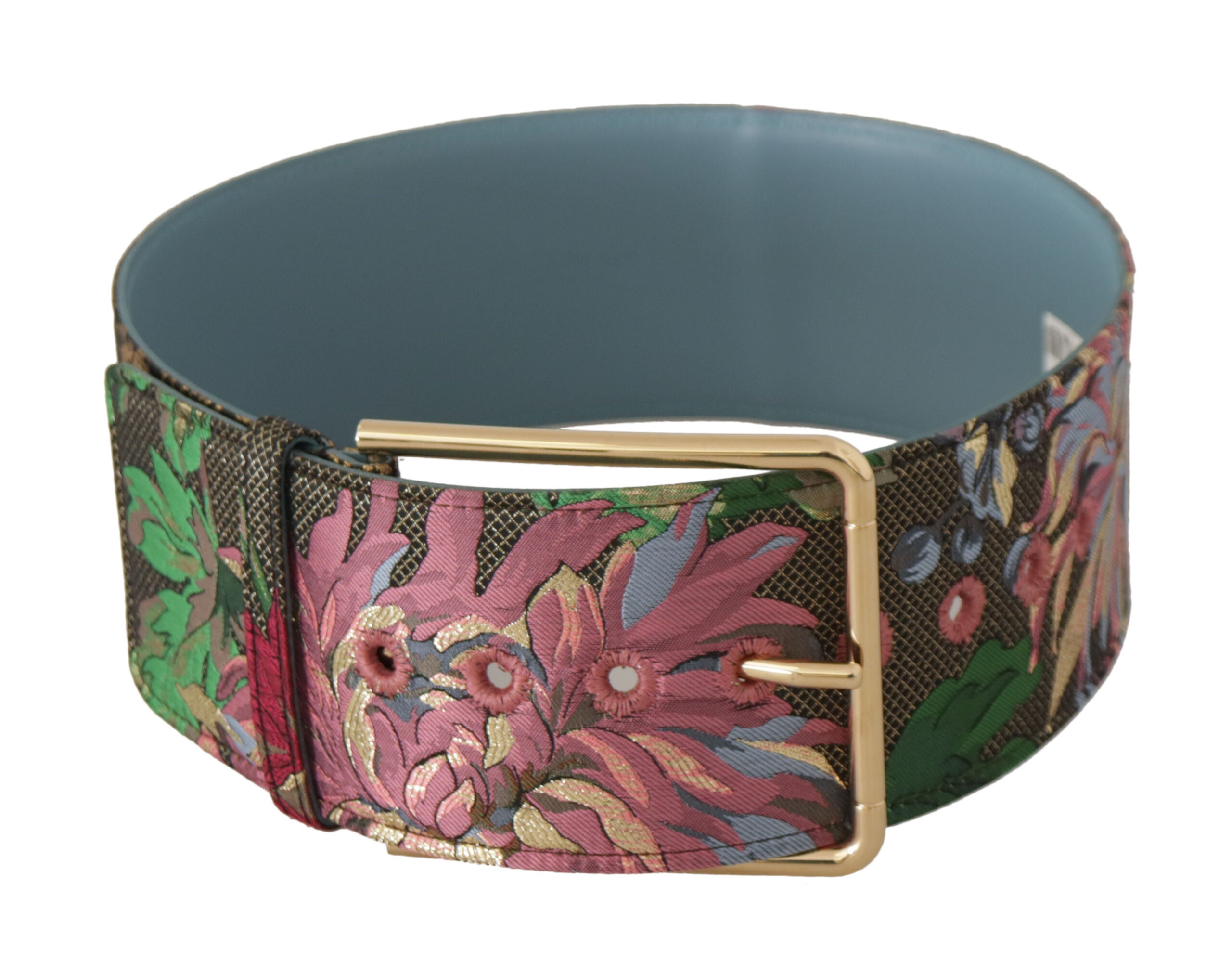 Dolce & Gabbana Multicolor Leather Logo Buckle Belt - Luksuslaukut ja asusteet Dolce & Gabbana - Tutustu YVES JAVANNI® 