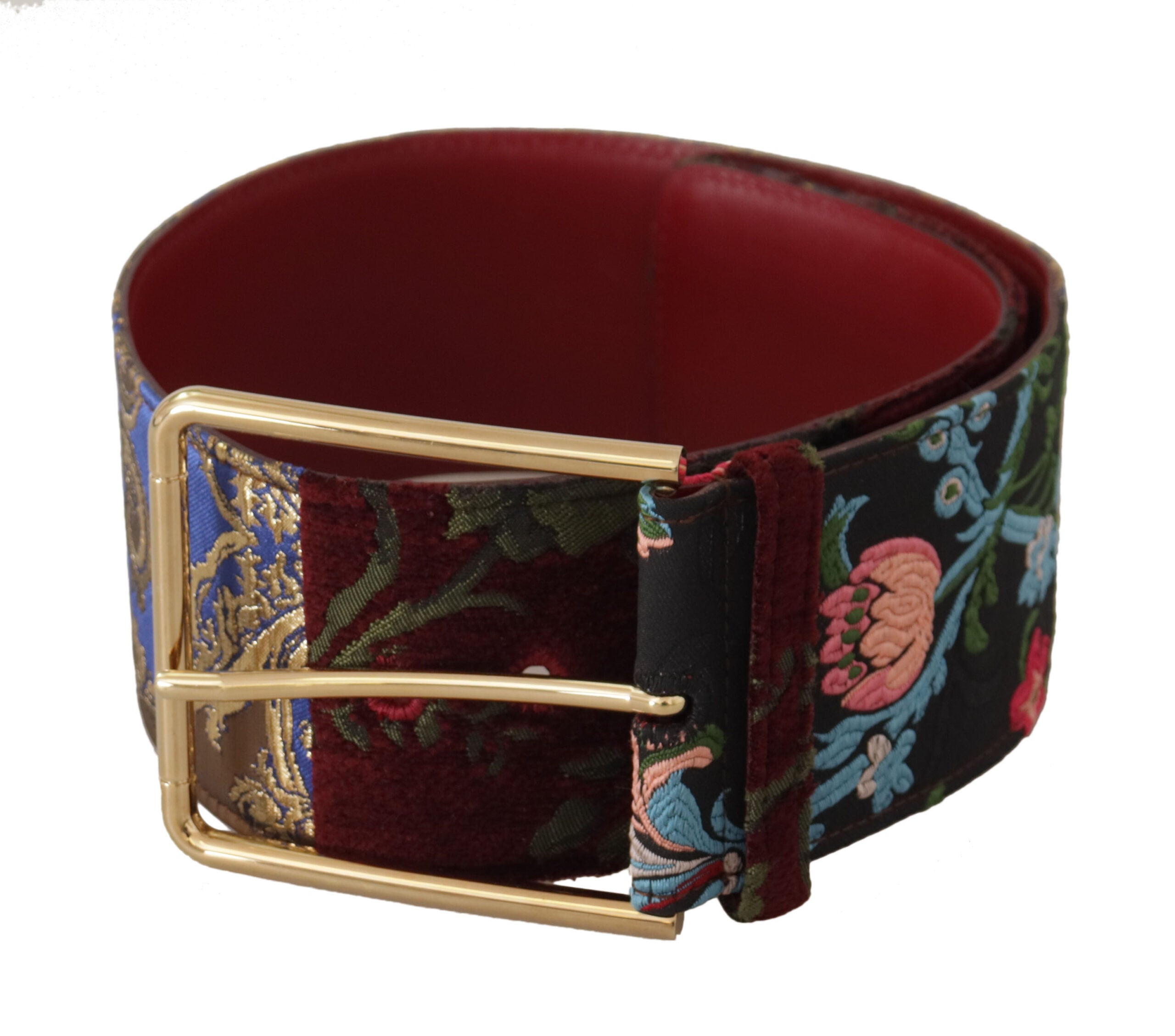 Dolce & Gabbana Engraved Logo Multicolor Leather Belt - Luksusmuotia Dolce & Gabbana - Tutustu YVES JAVANNI® 