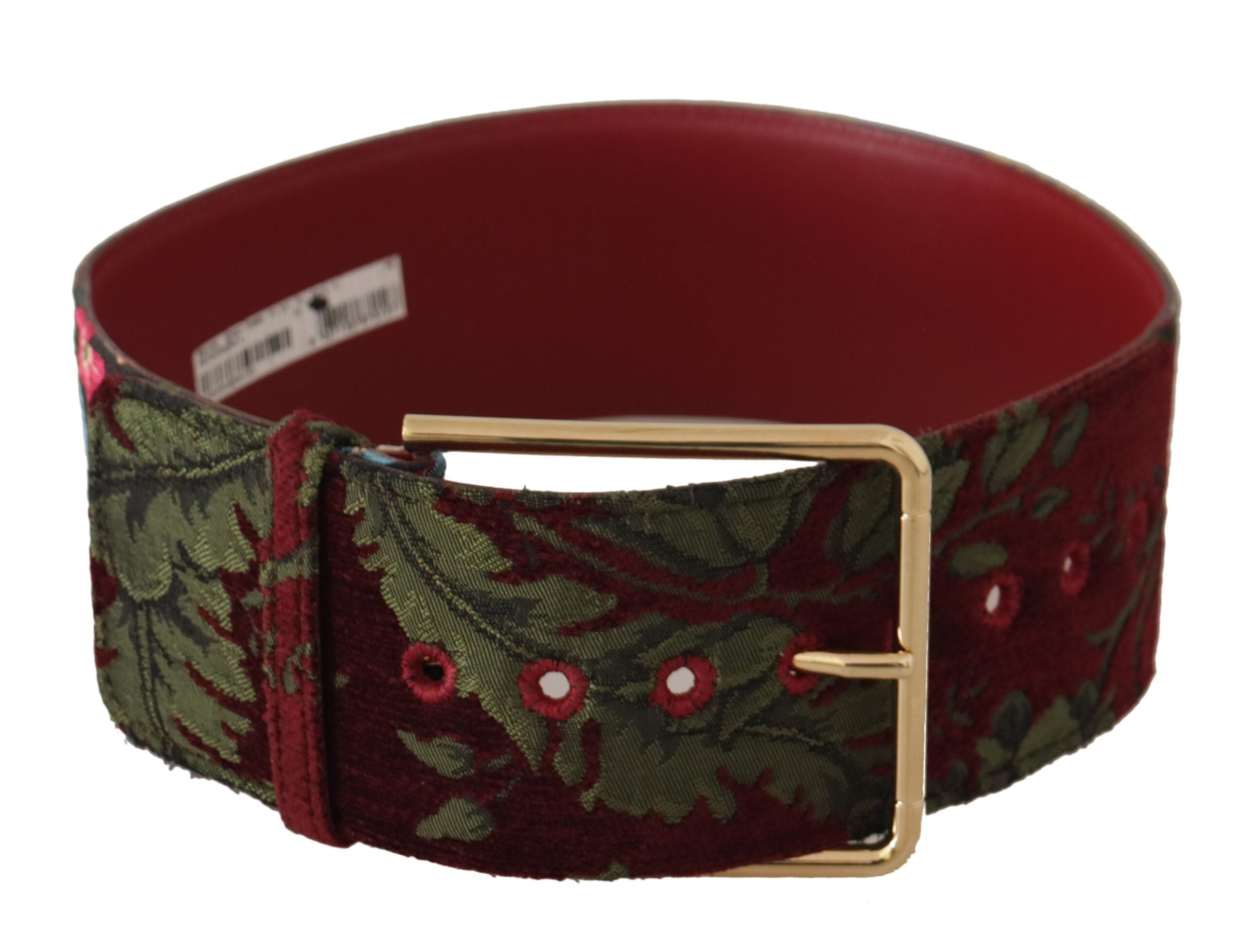 Dolce & Gabbana Engraved Logo Multicolor Leather Belt - Luksusmuotia Dolce & Gabbana - Tutustu YVES JAVANNI® 