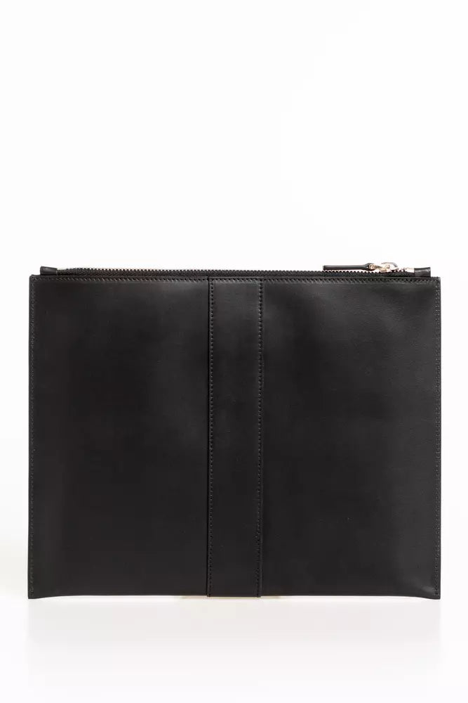 Trussardi Black Leather Men Wallet - Luksusmuotia Trussardi - Tutustu YVES JAVANNI® 