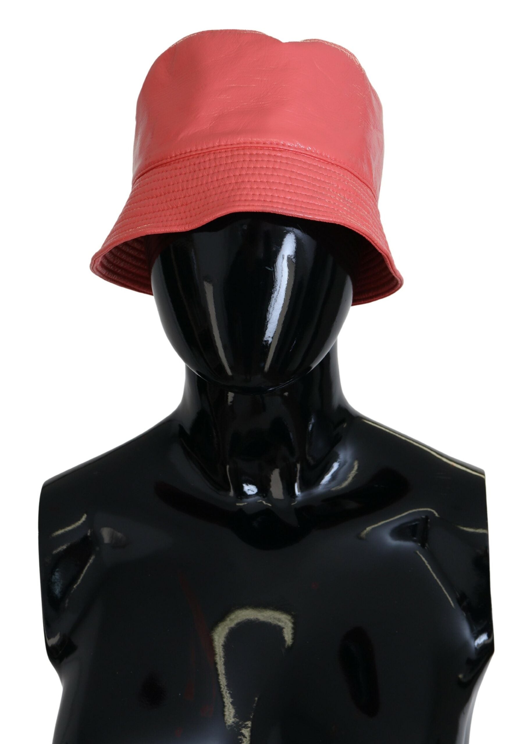 Dolce & Gabbana Elegant Peach Bucket Hat - Summer Chic Essential - Luksusmuotia Dolce & Gabbana - Tutustu YVES JAVANNI® 