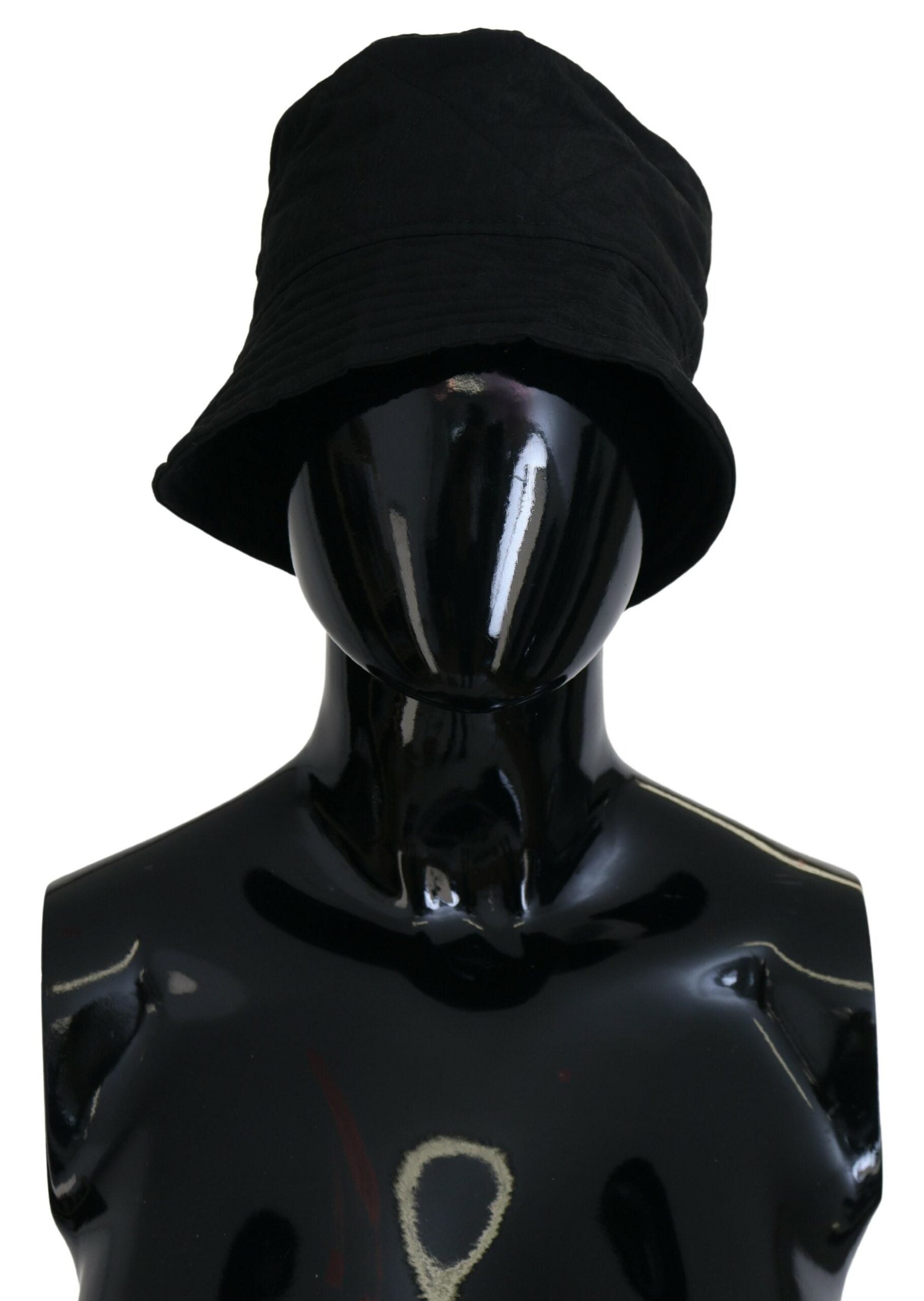 Dolce & Gabbana Elegant Black Bucket Cap - Luksusmuotia Dolce & Gabbana - Tutustu YVES JAVANNI® 