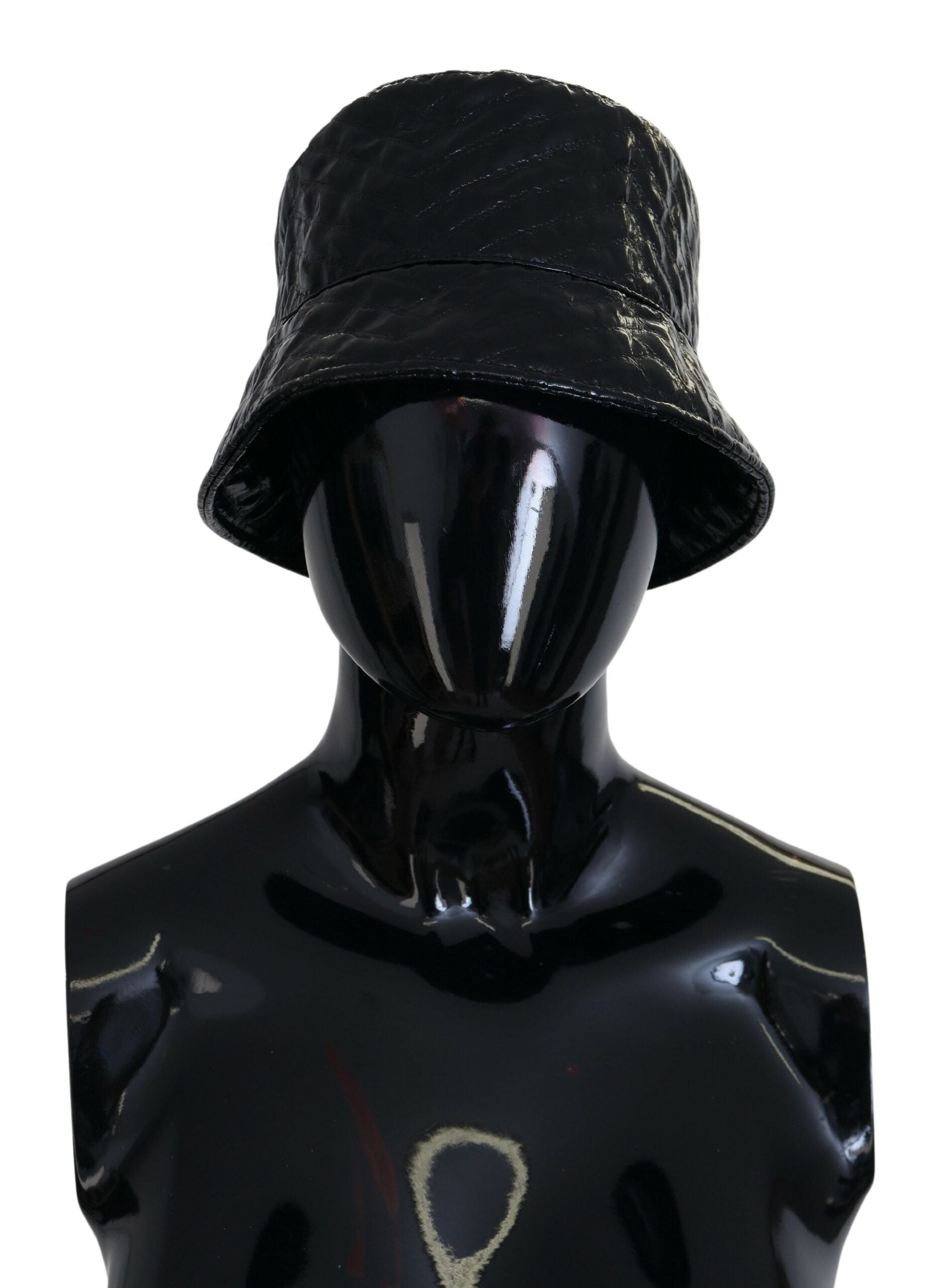 Dolce & Gabbana Elegant Black Bucket Cap - Luksusmuotia Dolce & Gabbana - Tutustu YVES JAVANNI® 