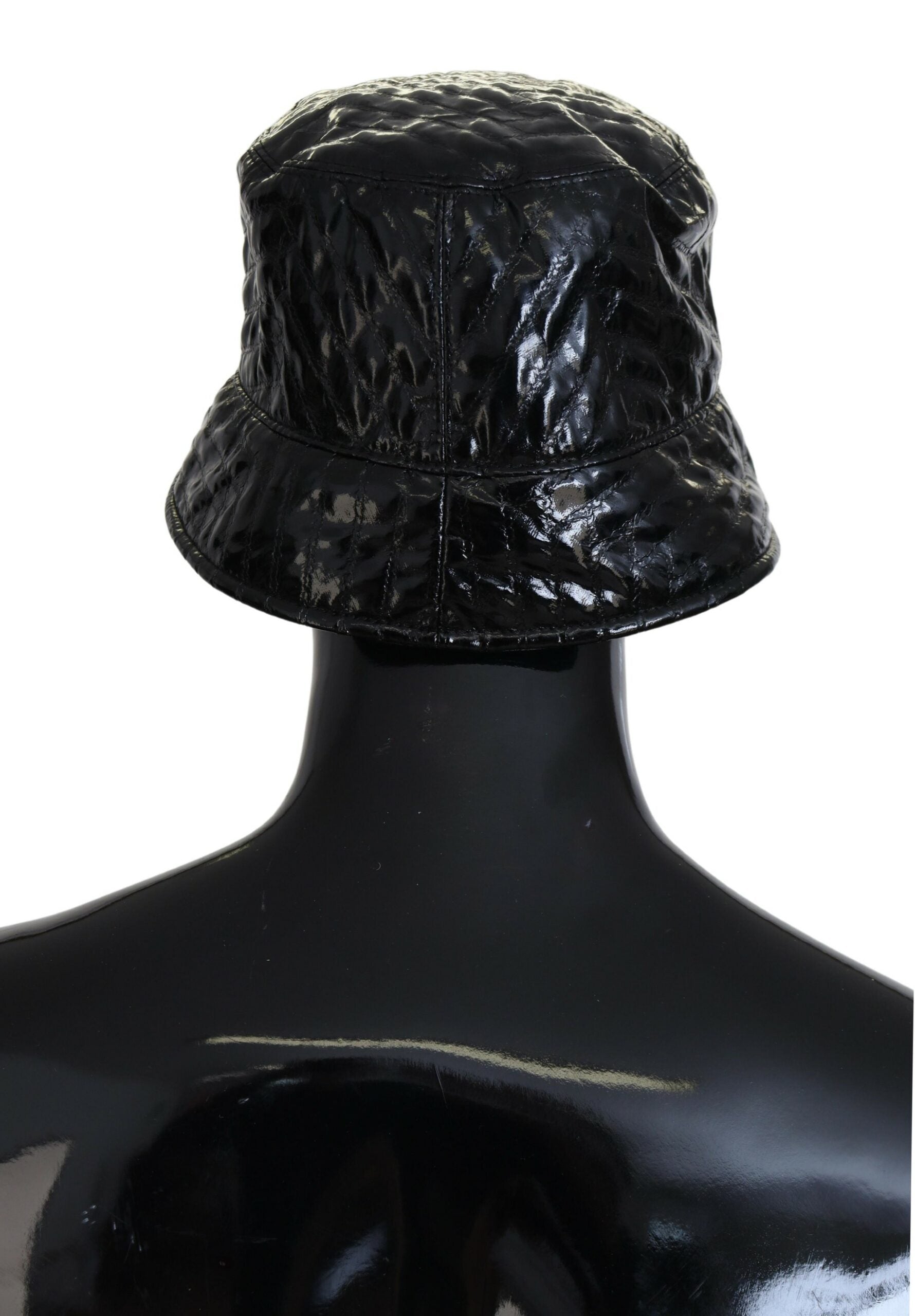 Dolce & Gabbana Elegant Black Bucket Cap - Luksusmuotia Dolce & Gabbana - Tutustu YVES JAVANNI® 