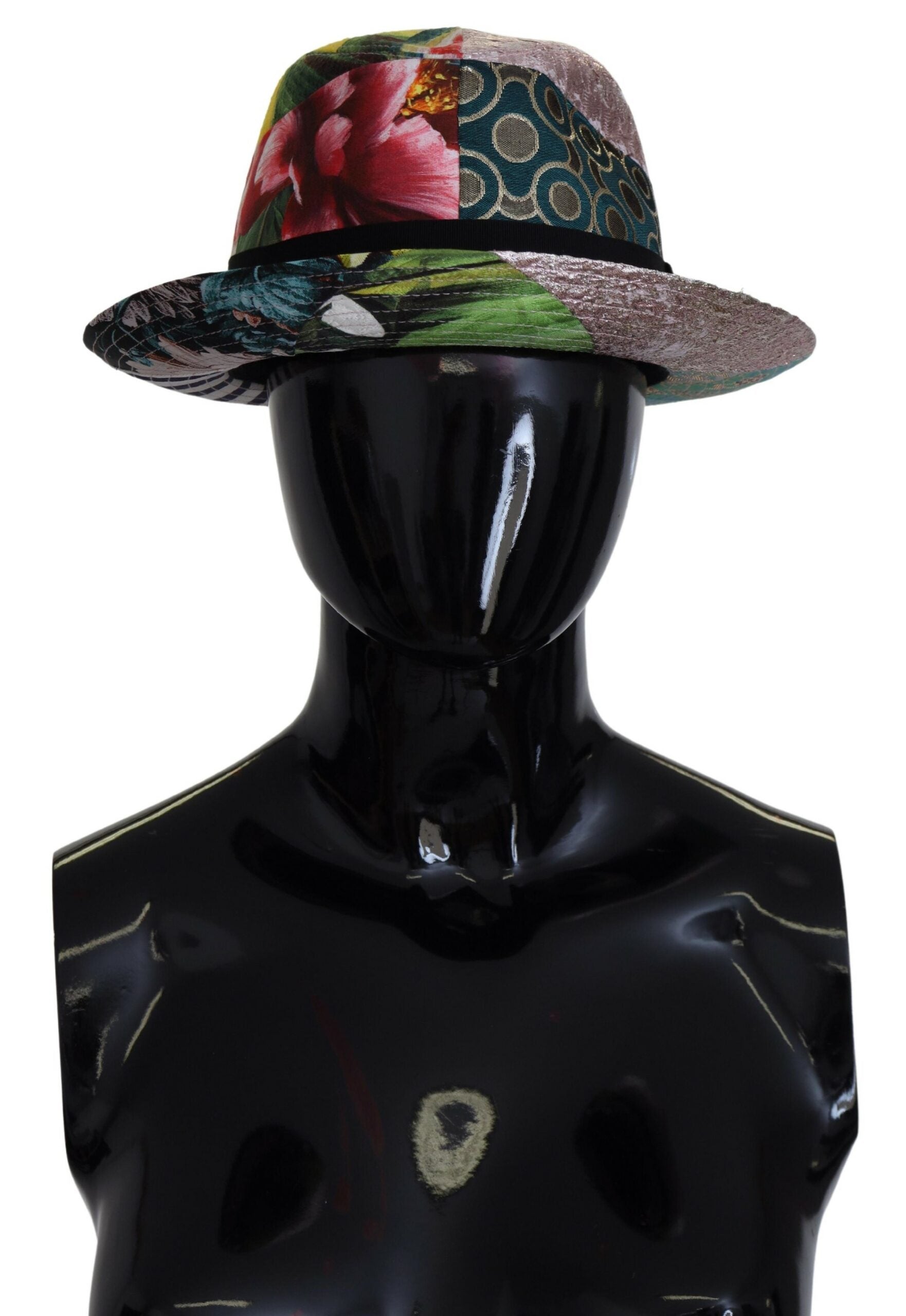 Dolce & Gabbana Eclectic Chic Multicolor Fedora Cap - Luksusmuotia Dolce & Gabbana - Tutustu YVES JAVANNI® 