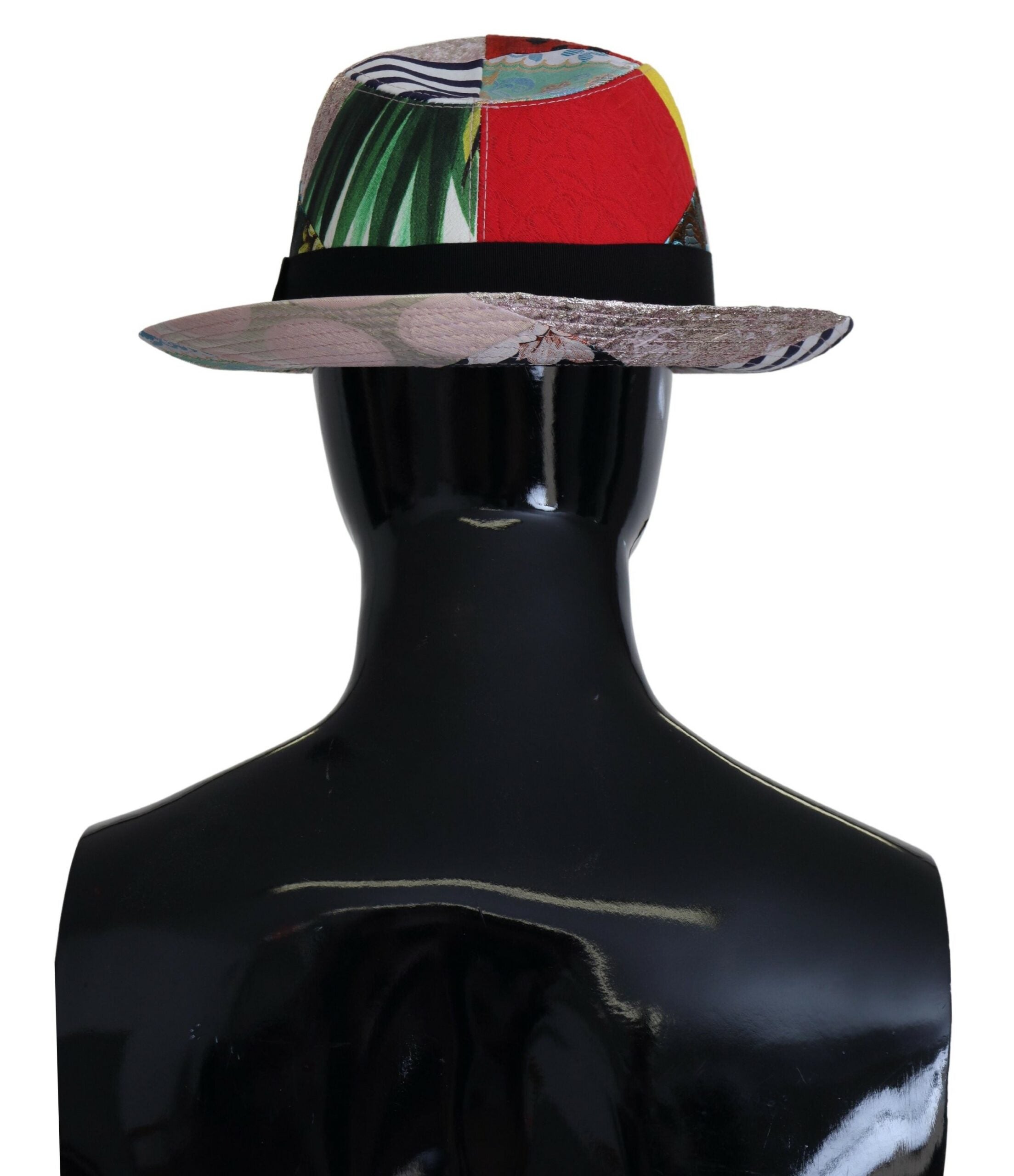 Dolce & Gabbana Eclectic Chic Multicolor Fedora Cap - Luksusmuotia Dolce & Gabbana - Tutustu YVES JAVANNI® 