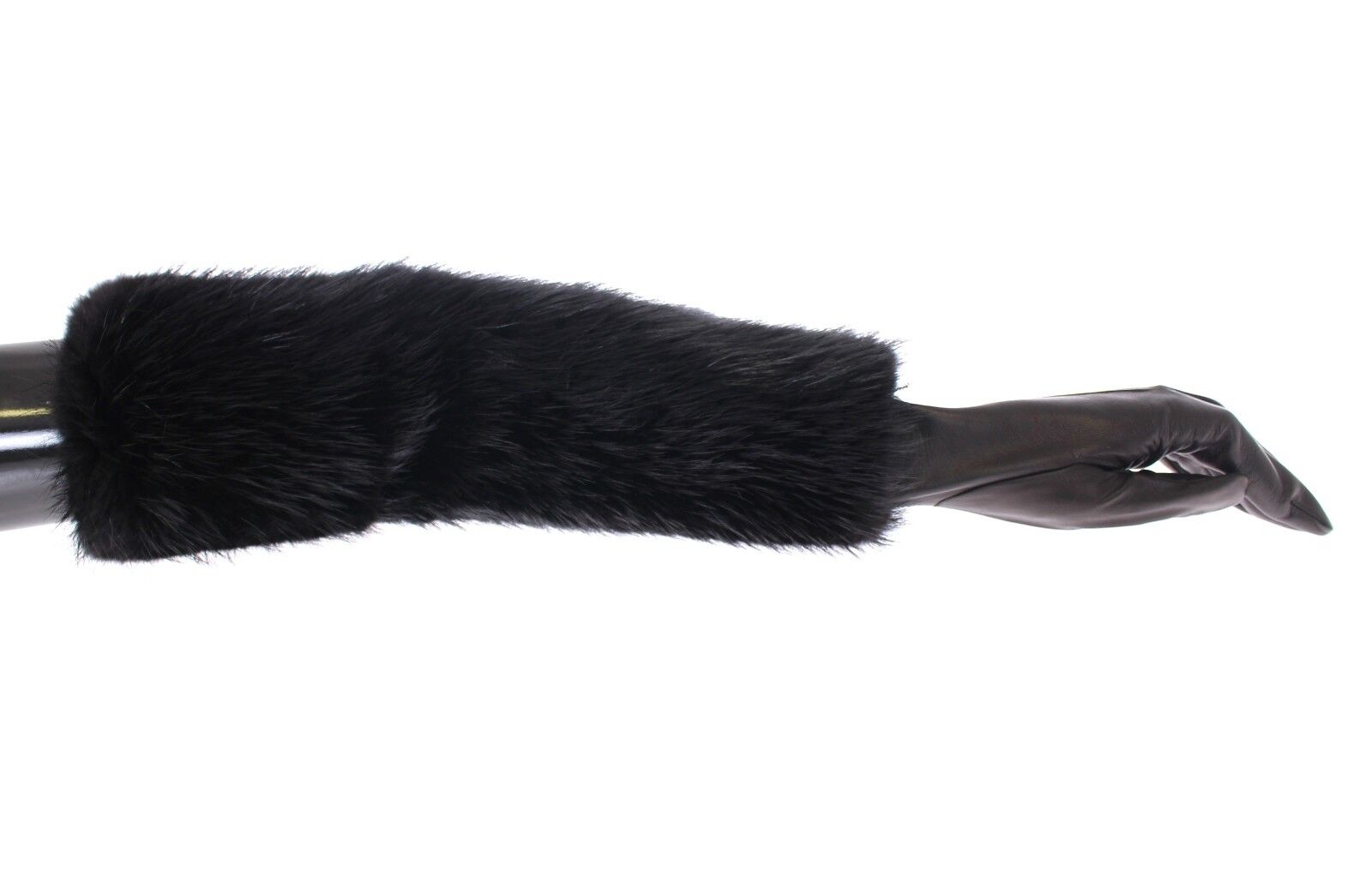 Dolce & Gabbana Elegant Elbow-Length Beaver Fur Gloves - Luksusmuotia Dolce & Gabbana - Tutustu YVES JAVANNI® 