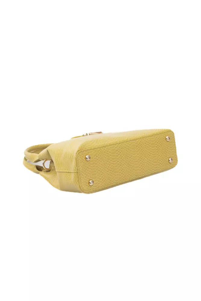 Baldinini Trend Yellow Polyurethane Women Crossbody Bag - Luksusmuotia Baldinini Trend - Tutustu YVES JAVANNI® 