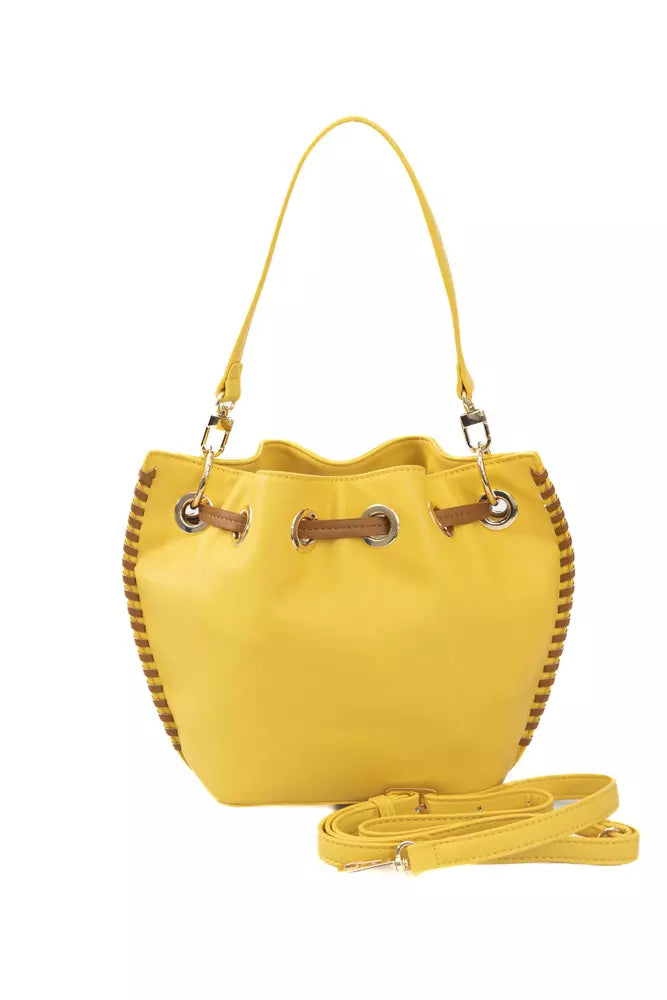 Baldinini Trend Yellow Polyurethane Women Crossbody Bag - Luksusmuotia Baldinini Trend - Tutustu YVES JAVANNI® 