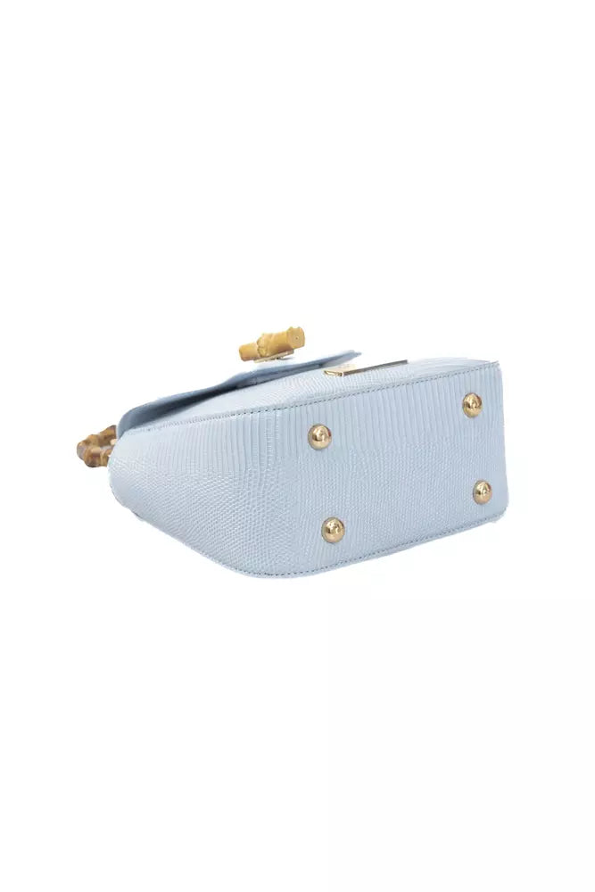 Baldinini Trend Light Blue Polyurethane Women Crossbody Bag - Luksusmuotia Baldinini Trend - Tutustu YVES JAVANNI® 