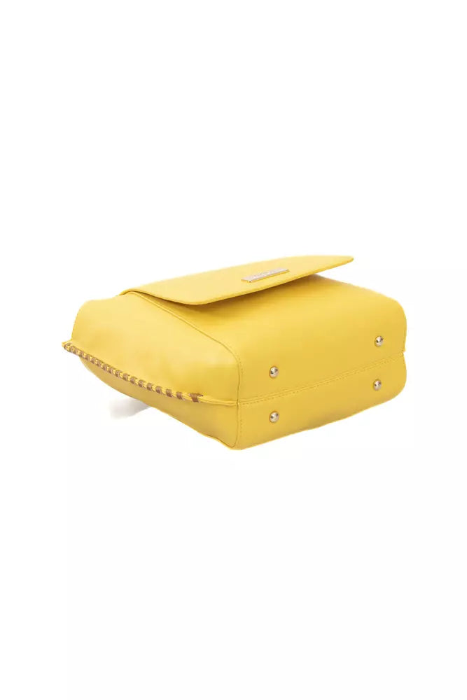 Baldinini Trend Yellow Polyurethane Women Crossbody Bag - Luksusmuotia Baldinini Trend - Tutustu YVES JAVANNI® 