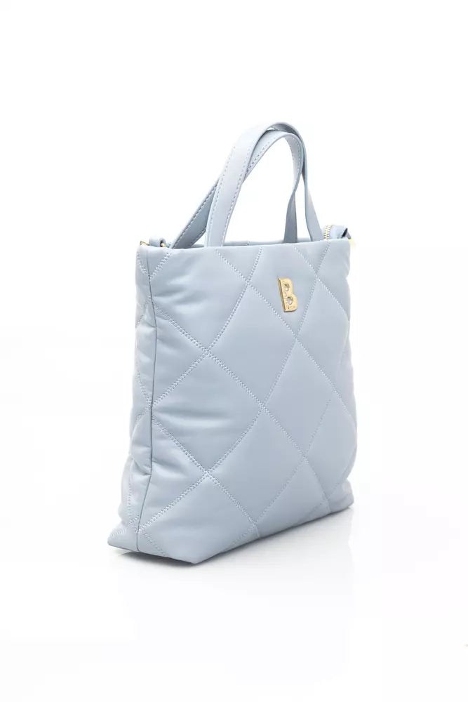 Baldinini Trend Light Blue Polyethylene Women Shoulder Bag - Luksusmuotia Baldinini Trend - Tutustu YVES JAVANNI® 