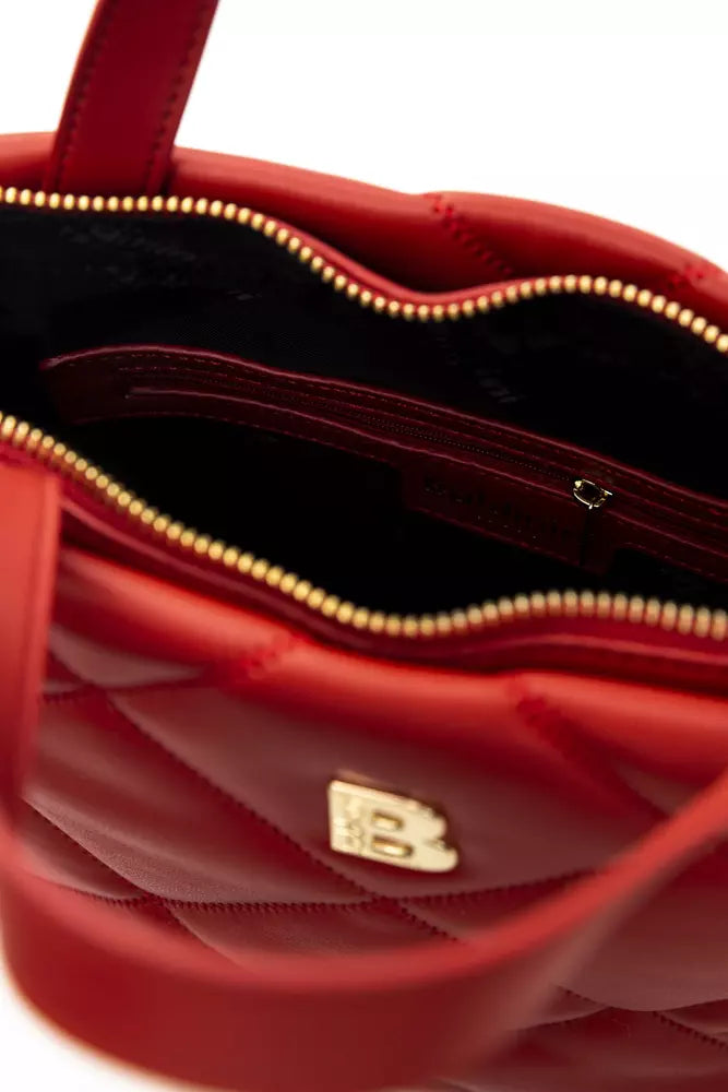 Baldinini Trend Red Polyethylene Women Shoulder Bag - Luksusmuotia Baldinini Trend - Tutustu YVES JAVANNI® 