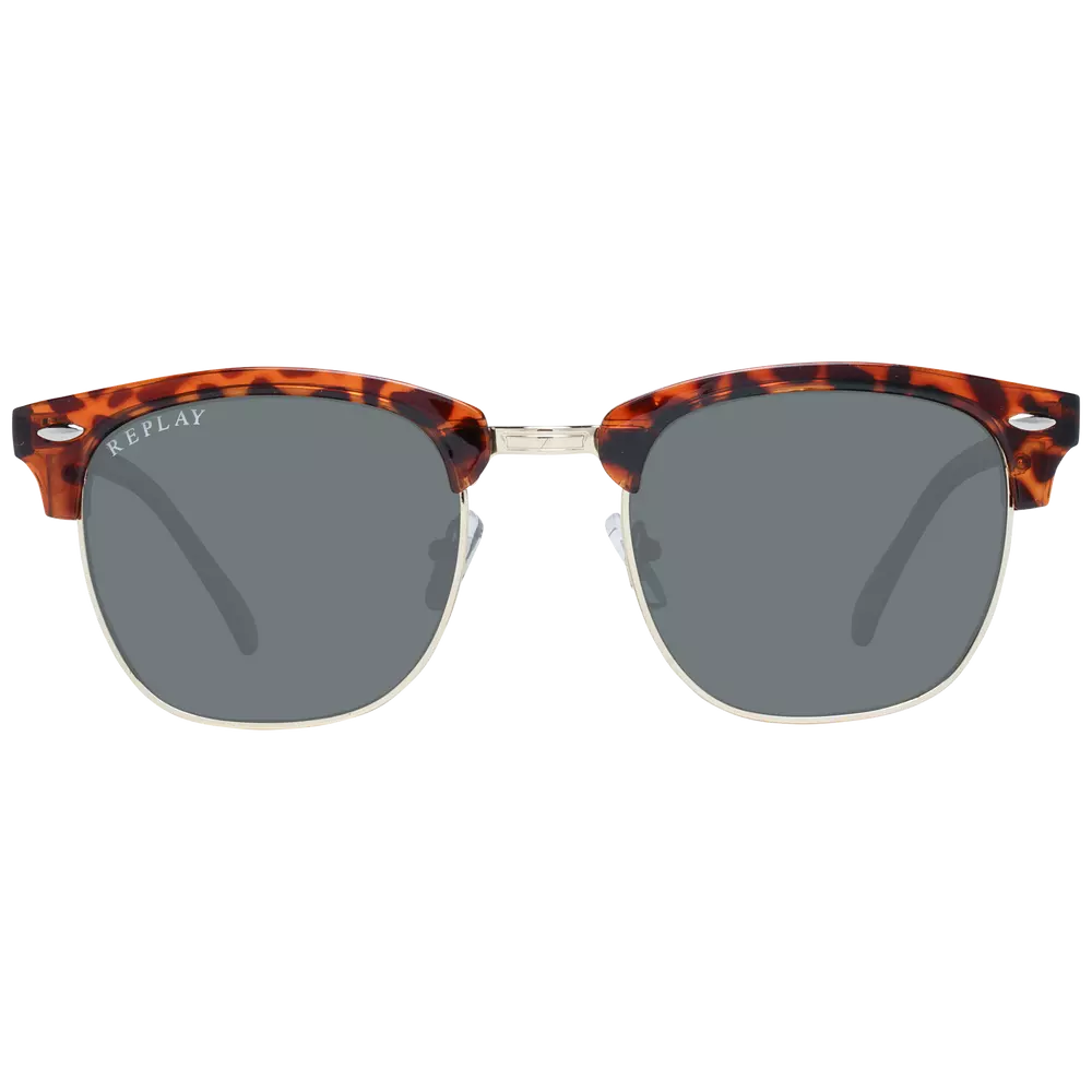 Replay Brown Unisex Sunglasses - Luksusmuotia Replay - Tutustu YVES JAVANNI® 