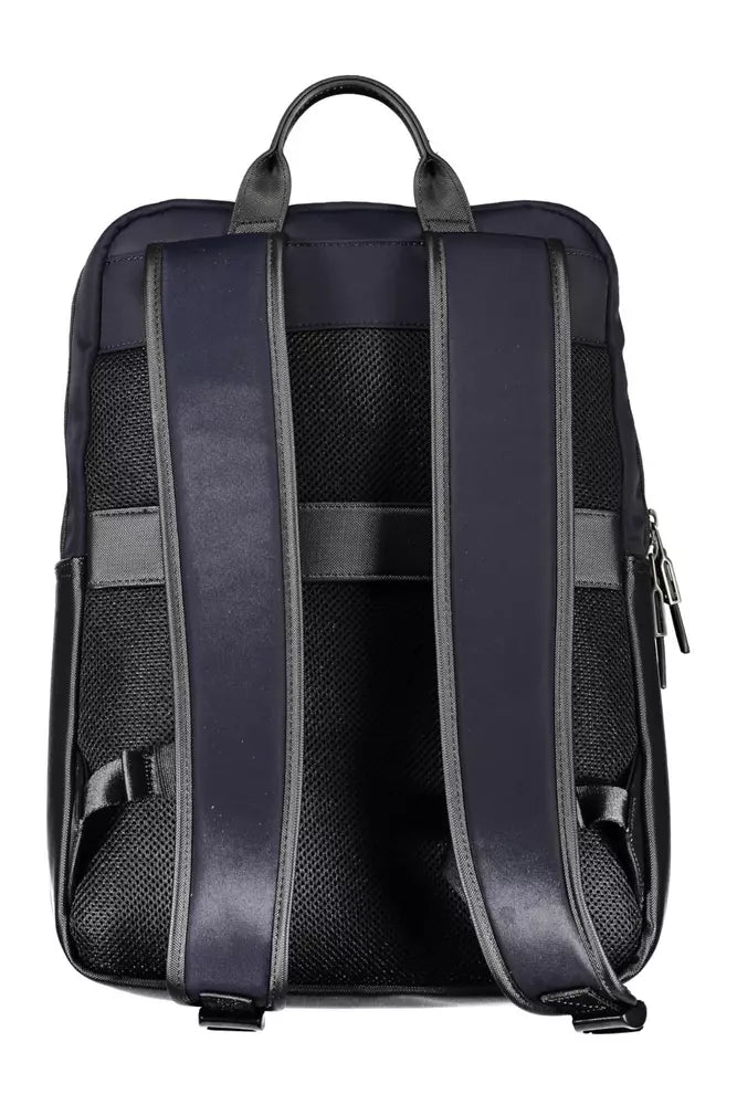 Tommy Hilfiger Blue Polyethylene Men Backpack - Luksuslaukut ja asusteet Tommy Hilfiger - Tutustu YVES JAVANNI® 