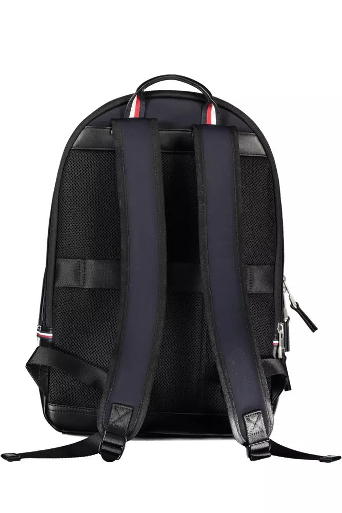 Tommy Hilfiger Blue Polyethylene Men Backpack - Luksuslaukut ja asusteet Tommy Hilfiger - Tutustu YVES JAVANNI® 