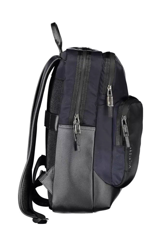 Tommy Hilfiger Blue Polyethylene Men Backpack - Luksuslaukut ja asusteet Tommy Hilfiger - Tutustu YVES JAVANNI® 