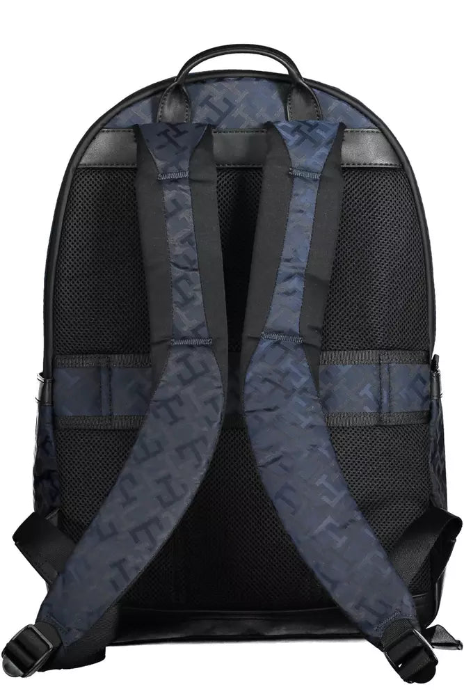 Tommy Hilfiger Blue Polyester Men Backpack - Luksuslaukut ja asusteet Tommy Hilfiger - Tutustu YVES JAVANNI® 