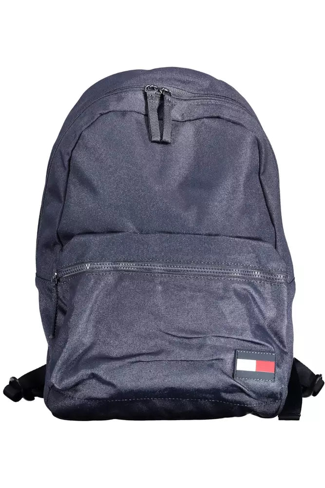 Tommy Hilfiger Blue Polyester Men Backpack - Luksuslaukut ja asusteet Tommy Hilfiger - Tutustu YVES JAVANNI® 