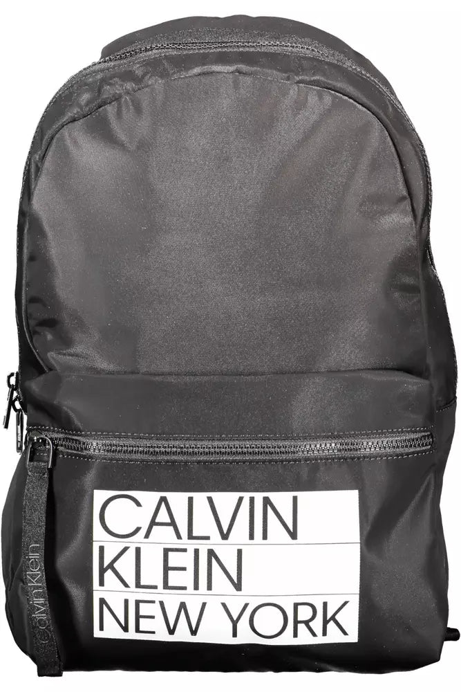 Calvin Klein Elegant Black Backpack with Laptop Compartment - Luksusmuotia Calvin Klein - Tutustu YVES JAVANNI® 