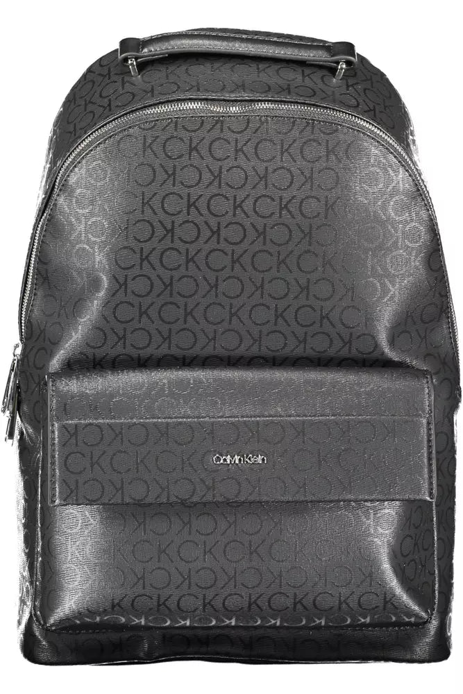 Calvin Klein Black Polyester Men Backpack - Luksuslaukut ja asusteet Calvin Klein - Tutustu YVES JAVANNI® 