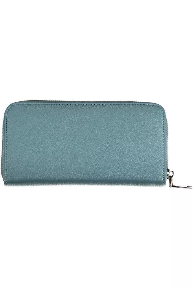 BYBLOS Chic Blue Polyethylene Wallet with Coin Purse - Luxury from BYBLOS - Shop at YVES JAVANNI