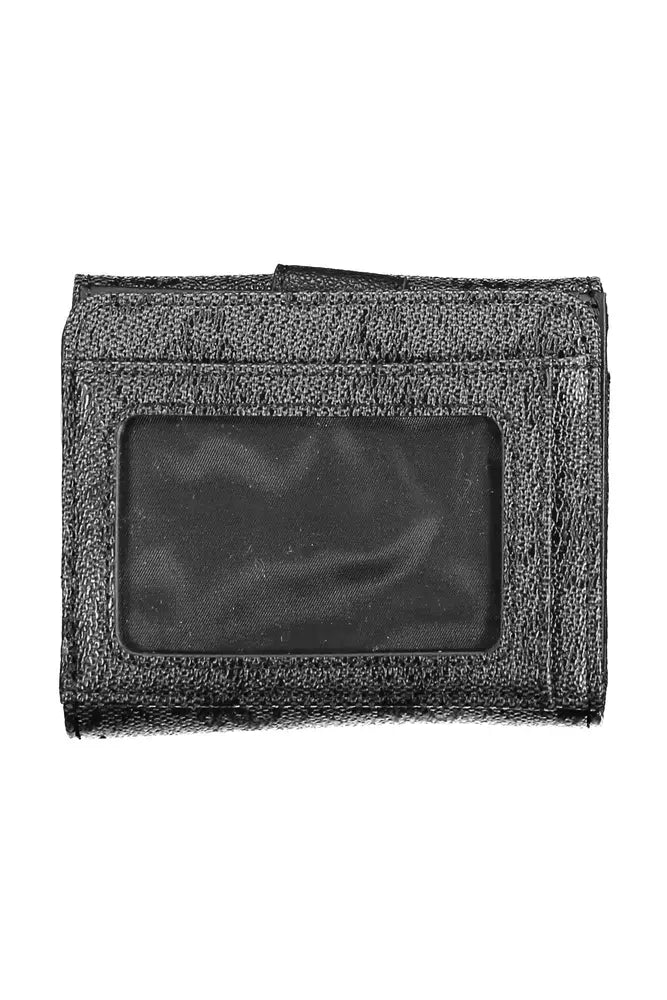 Guess Chic Black Wallet with Contrasting Details - Luksusmuotia Guess Jeans - Tutustu YVES JAVANNI® 