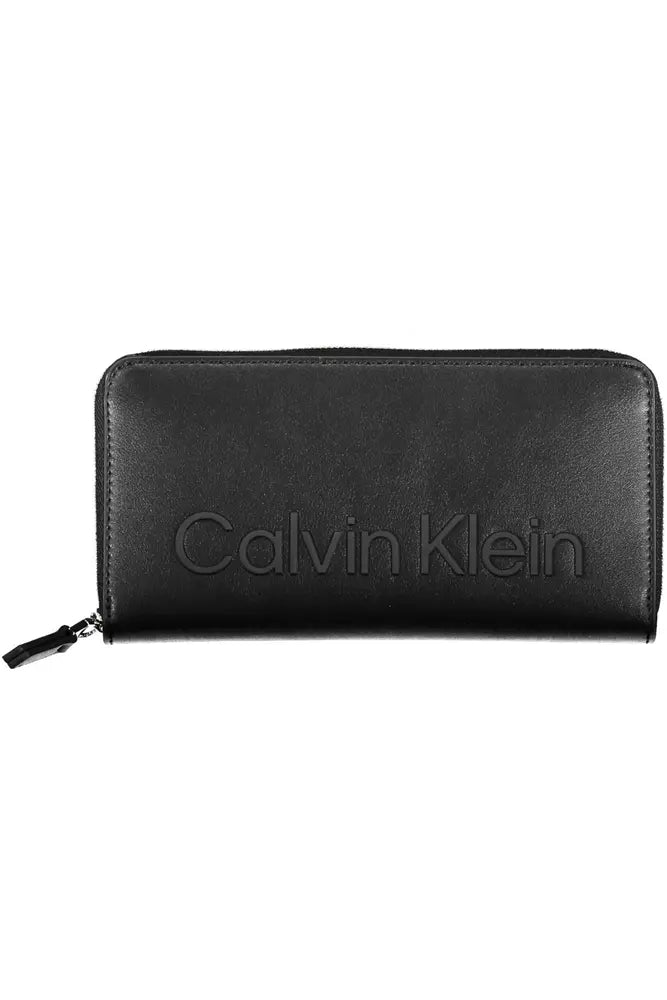 Calvin Klein Black Polyethylene Women Wallet - Luksuslaukut ja asusteet Calvin Klein - Tutustu YVES JAVANNI® 