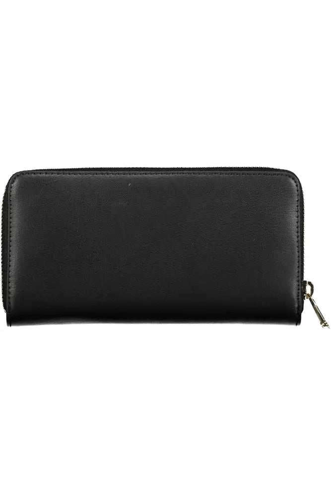 Tommy Hilfiger Black Polyethylene Women Wallet - Luksuslaukut ja asusteet Tommy Hilfiger - Tutustu YVES JAVANNI® 