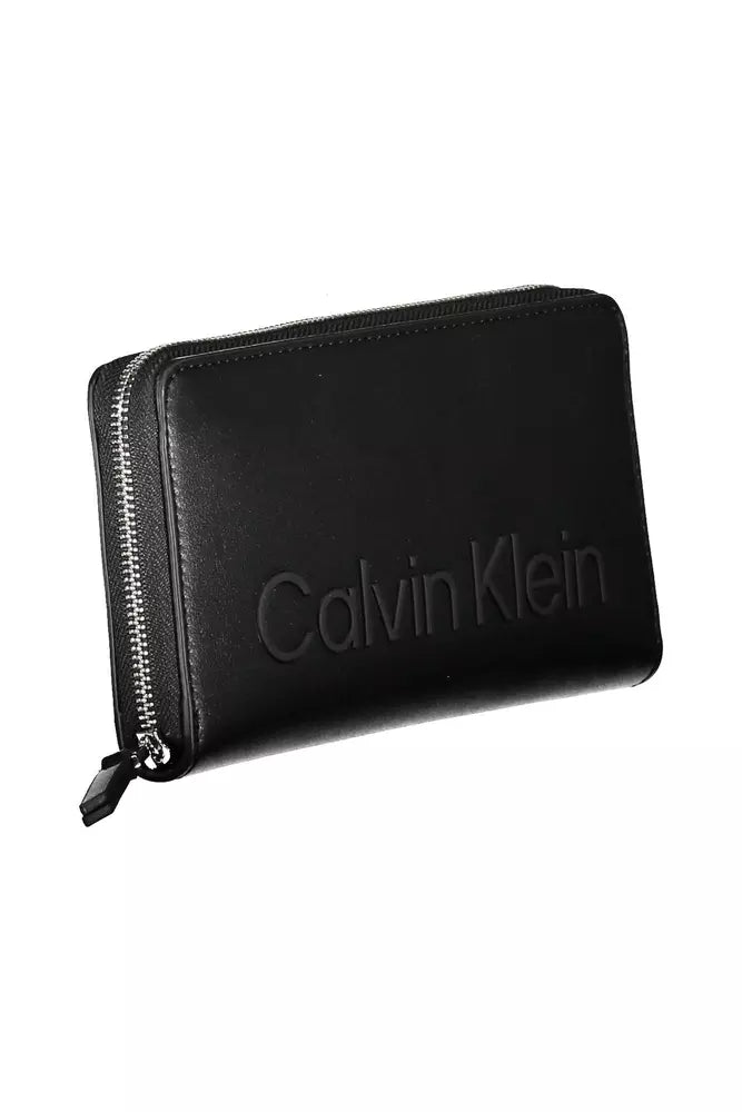 Calvin Klein Black Polyethylene Women Wallet - Luksuslaukut ja asusteet Calvin Klein - Tutustu YVES JAVANNI® 