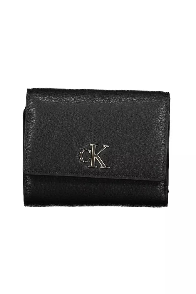 Calvin Klein Black Polyester Women Wallet - Luksuslaukut ja asusteet Calvin Klein - Tutustu YVES JAVANNI® 