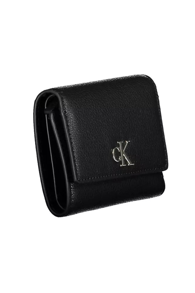 Calvin Klein Black Polyester Women Wallet - Luksuslaukut ja asusteet Calvin Klein - Tutustu YVES JAVANNI® 