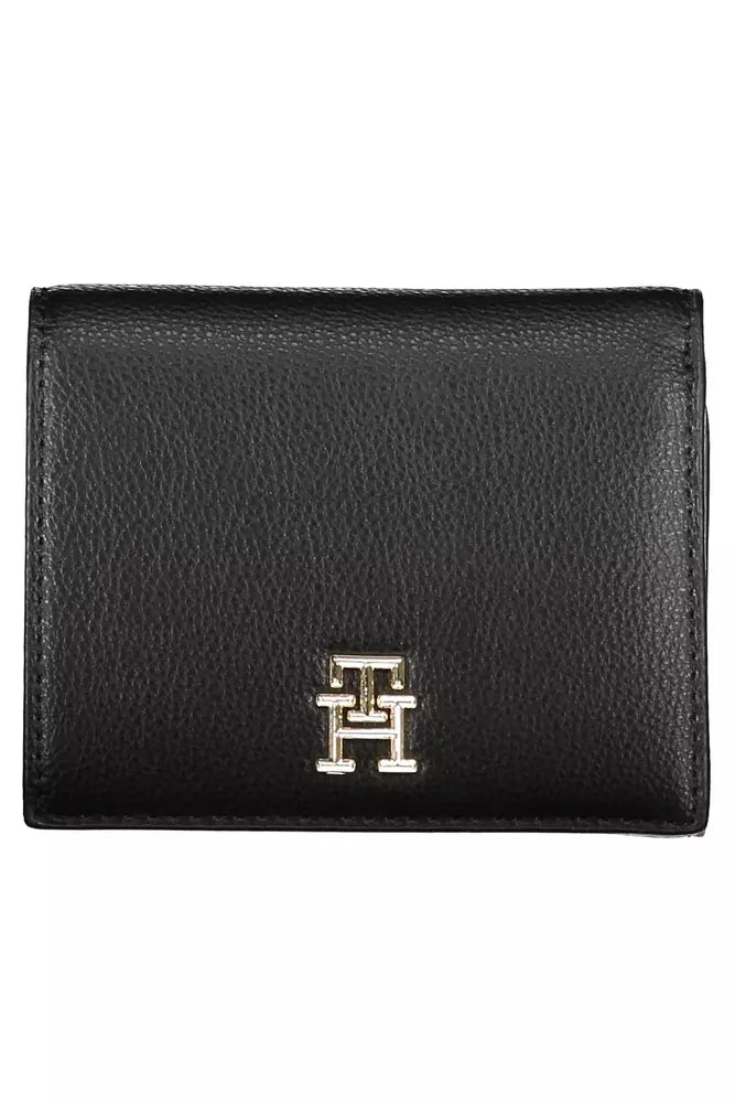 Tommy Hilfiger Black Polyethylene Women Wallet - Luksuslaukut ja asusteet Tommy Hilfiger - Tutustu YVES JAVANNI® 