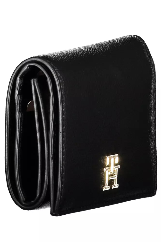 Tommy Hilfiger Black Polyethylene Women Wallet - Luksuslaukut ja asusteet Tommy Hilfiger - Tutustu YVES JAVANNI® 