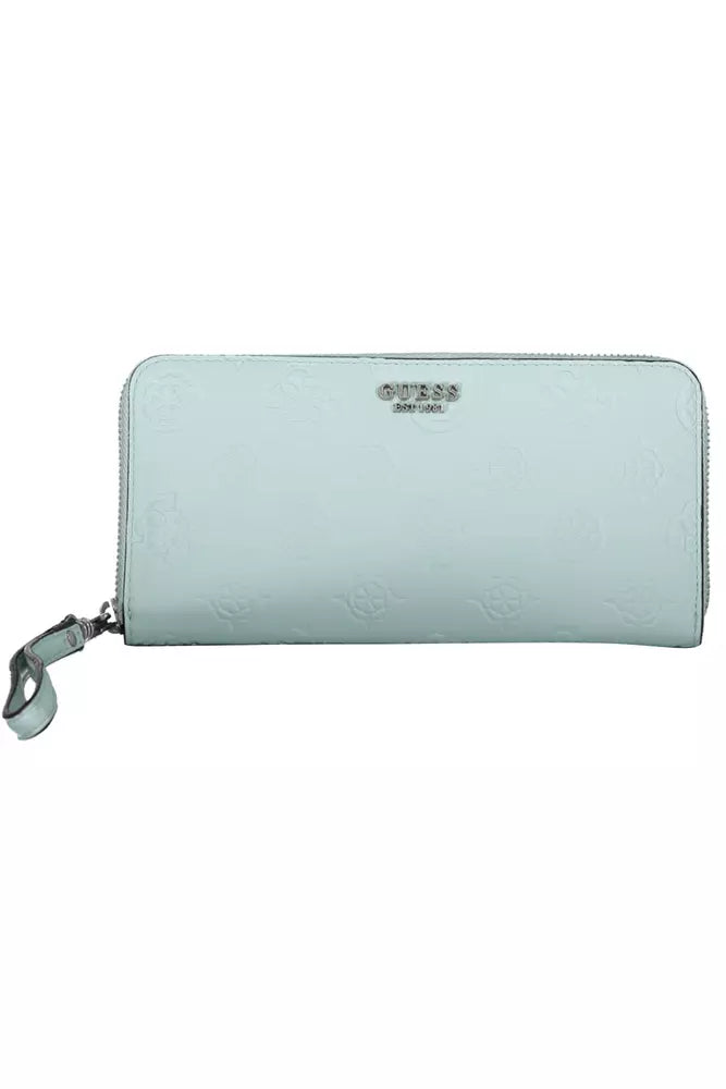 Guess Chic Light Blue Multi-Compartment Wallet - Luksusmuotia Guess Jeans - Tutustu YVES JAVANNI® 