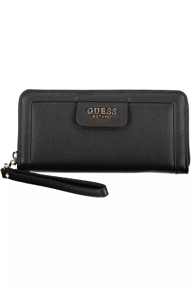 Guess Chic Black Multi-Compartment Wallet - Luksusmuotia Guess Jeans - Tutustu YVES JAVANNI® 