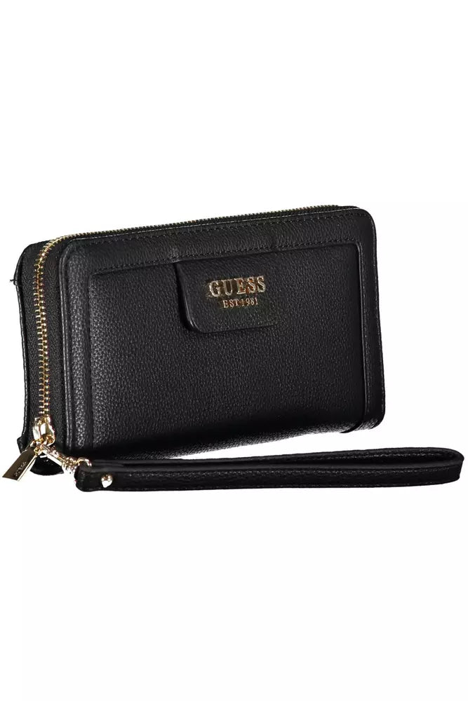 Guess Chic Black Multi-Compartment Wallet - Luksusmuotia Guess Jeans - Tutustu YVES JAVANNI® 