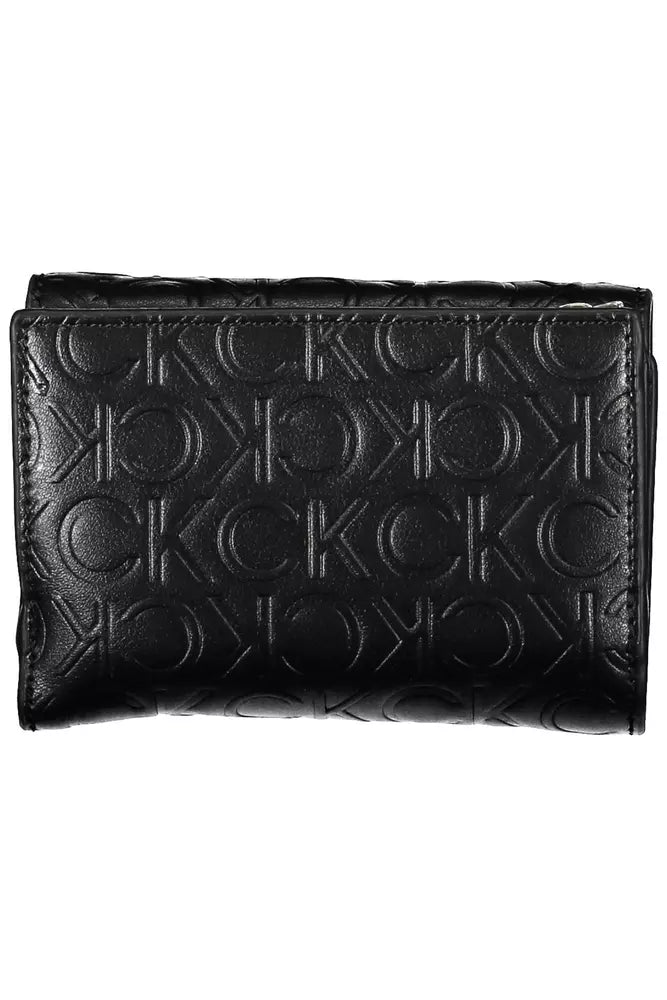 Calvin Klein Elegant Black Polyethylene Wallet with RFID Blocker - Luksusmuotia Calvin Klein - Tutustu YVES JAVANNI® 