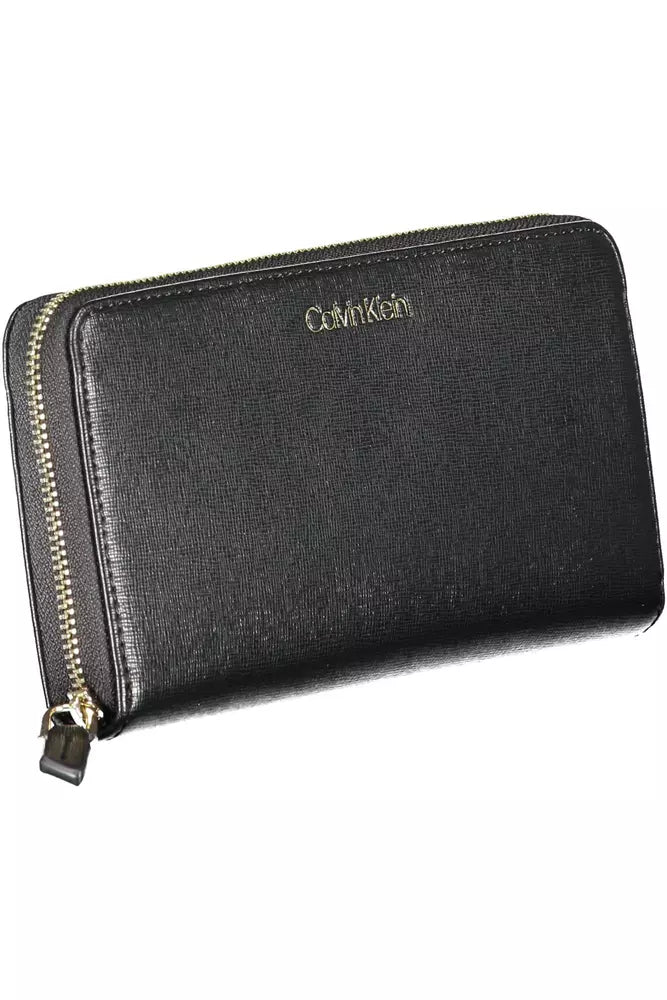 Calvin Klein Black Polyethylene Women Wallet - Luksuslaukut ja asusteet Calvin Klein - Tutustu YVES JAVANNI® 