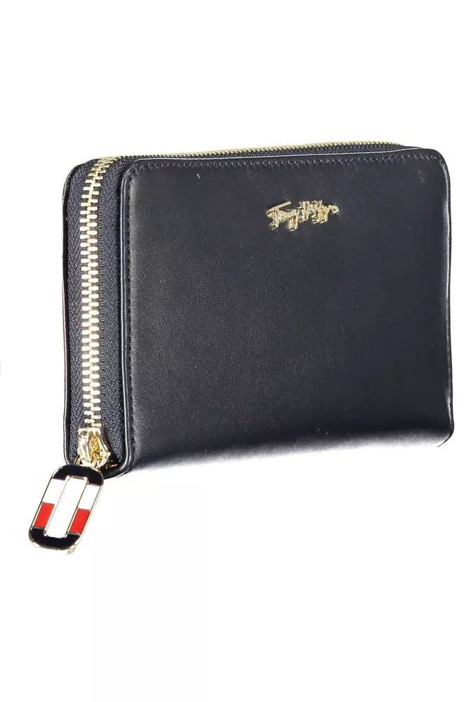 Tommy Hilfiger Blue Leather Women Wallet - Luksuslaukut ja asusteet Tommy Hilfiger - Tutustu YVES JAVANNI® 