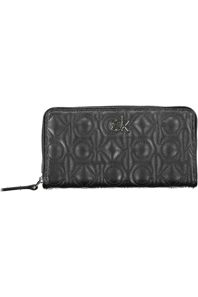 Calvin Klein Black Polyethylene Women Wallet - Luksuslaukut ja asusteet Calvin Klein - Tutustu YVES JAVANNI® 