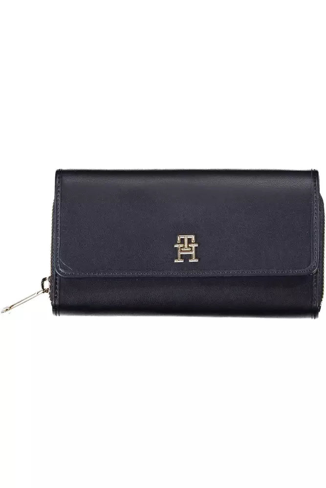 Tommy Hilfiger Blue Polyethylene Women Wallet