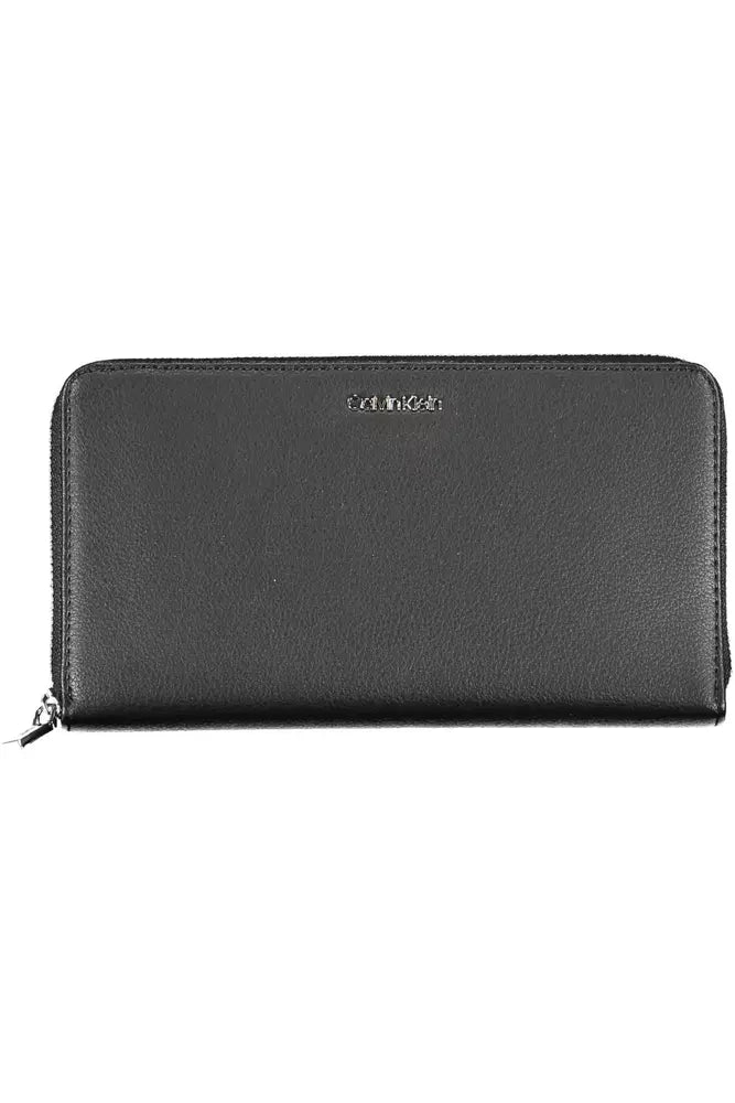 Calvin Klein Black Polyethylene Women Wallet - Luksuslaukut ja asusteet Calvin Klein - Tutustu YVES JAVANNI® 