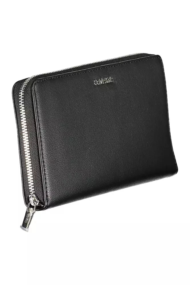 Calvin Klein Black Polyethylene Women Wallet - Luksuslaukut ja asusteet Calvin Klein - Tutustu YVES JAVANNI® 