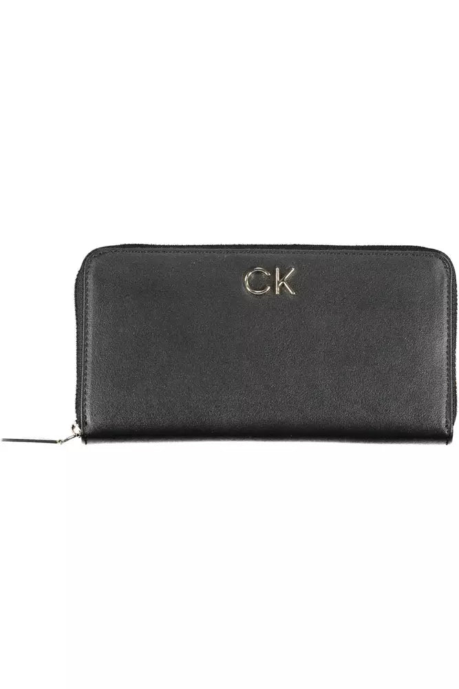 Calvin Klein Black Polyethylene Women Wallet - Luksuslaukut ja asusteet Calvin Klein - Tutustu YVES JAVANNI® 