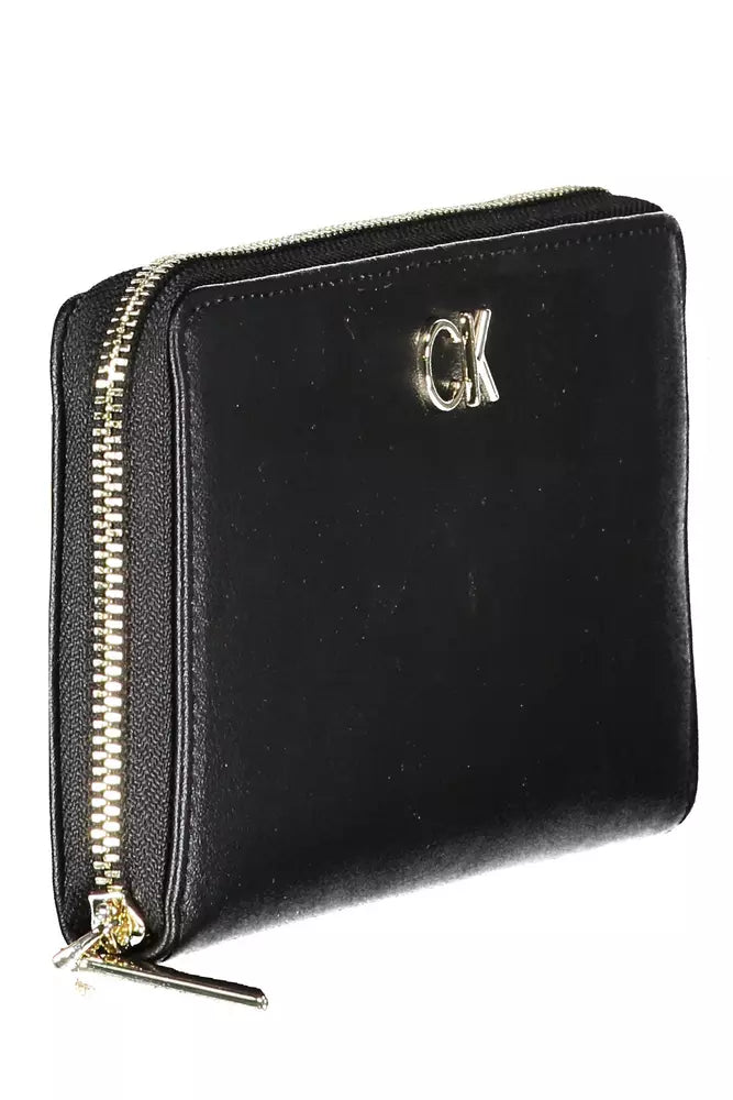 Calvin Klein Black Polyethylene Women Wallet - Luksuslaukut ja asusteet Calvin Klein - Tutustu YVES JAVANNI® 